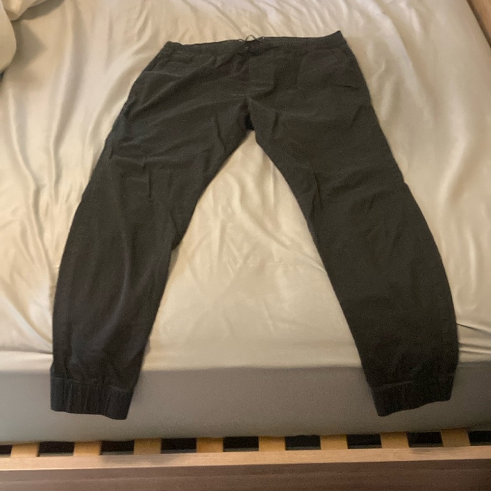 NWOT Men’s Hollister twill joggers.